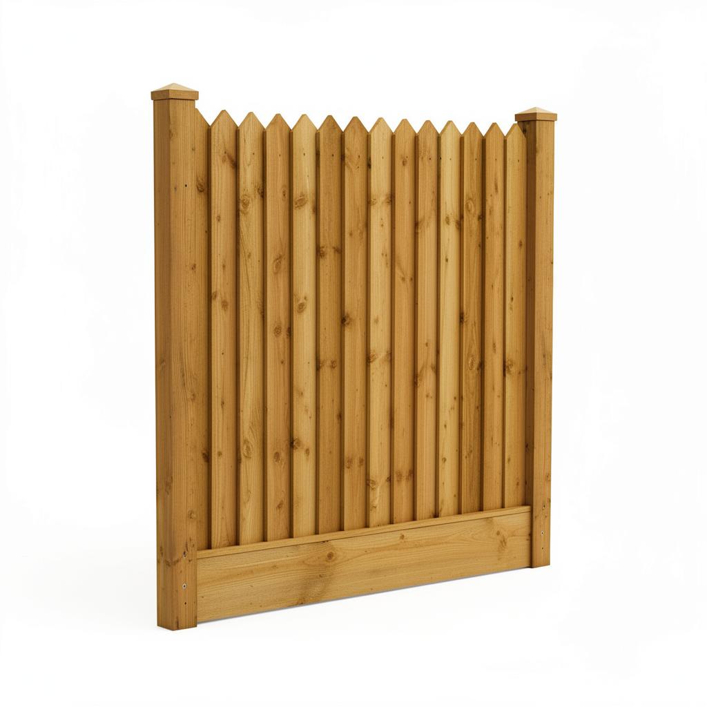 Closeboard / featheredge fence panels